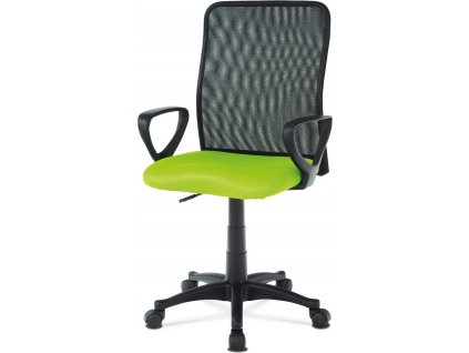 Dětská židle KA-B047 GRN, zelená/černý plast