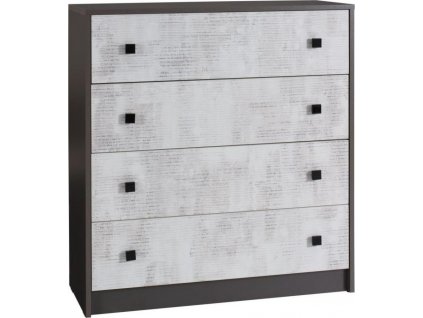 Komoda TOMIO R11 grafit/enigma