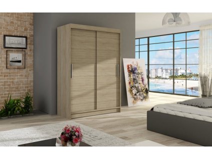 Šatní skříň Mikado I dub sonoma