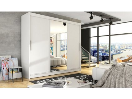 Šatní skříň Astana bílá