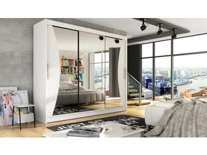 Šatní skříň Astana IV bílá