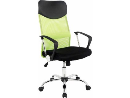 QUADRO 025 - kancelářská židle -černá  ECO/ zelená  (OBRQ025ZCML=1balík) Nosnost 120kg (S) (K150-E)