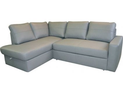 MIAMI (MODERN) -Levá sedací soupra ,korpus eco/sedák,opěrák kůže Madras Stein Grau kolekce "B" (Z) (PY)(K250-E)