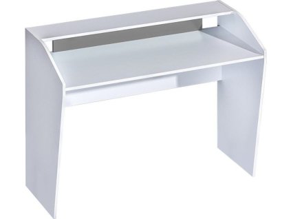 TRUFEL 9- Psací stůl 120  (Trafiko 9) - bílá/šedá (DO) (K150-Z)