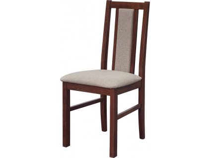 BOSANOVA 14 jídelní židle (BOSS 14 ) ořech/ nová látka béžová 3B =Soro 23  (DM)- kolekce "DRE" (K150-Z)