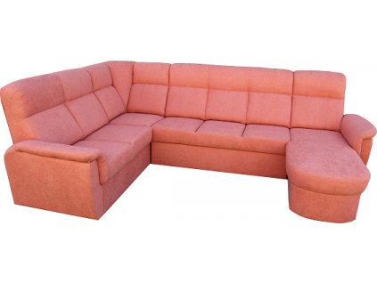 MODENA U Pravá sedací souprava Primo 52 cihlová (FE) kolekce - "E"  (K250-Z)