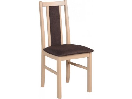 BOSANOVA 14 jídelní židle (BOSS 14) dub sonoma/nová látka čokoládová č. 4B=Soro 28  (DM)-kolekce "DRE" (K150-E)