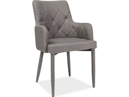 RICARDO -  jídelní židle látka šedá (RICARDOSZ) (S) (K150-E)