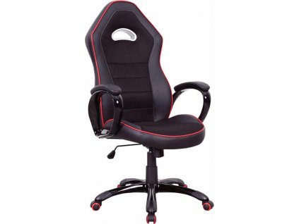 Q-032 - kancelářská židle - koženka černá (S) (K150-Z)