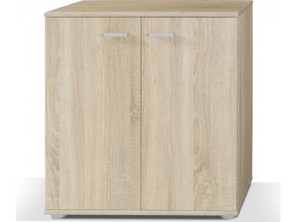 MIDAS 3 - KOMODA - 2dvířková - dub sonoma (MIKE 3 2T ) "LP" (K150-Z)