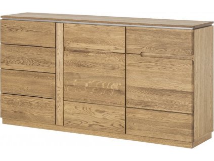 MALORCA 45 (MONTENEGRO 45)- KOMODA, 2 dvířka, 4 šupík- dub rustik- smontovaný nábytek (SZ) (Z) (K150-Z)