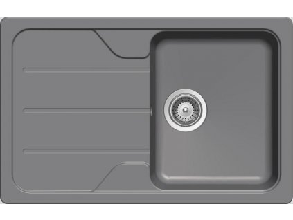 DŘEZ GRANITOVÝ SIMPLA 45S FORMHAUS D100S-CROMA CROMA