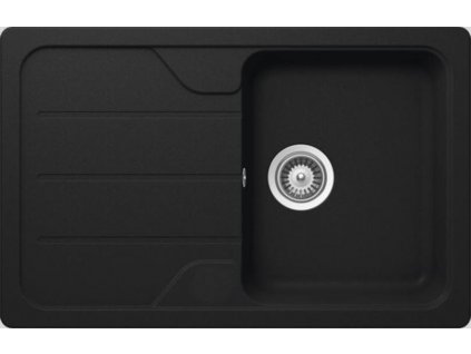 DŘEZ GRANITOVÝ SIMPLA 45S FORMHAUS D100S-ONYX ONYX