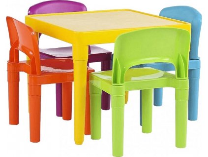 detsky set stol stolicky mix farieb 01