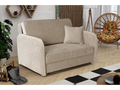 Rozkládací křeslo Vivian Loft II Run Again béžová