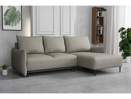 Sedací souprava Santino UNI hnědošedá