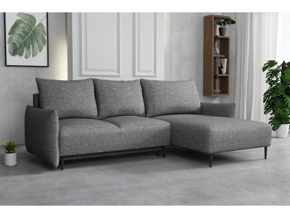 Sedací souprava Santino UNI tmavě šedá