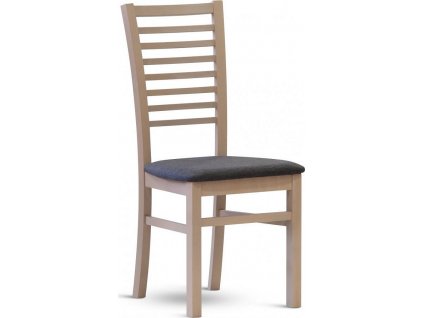 Dřevěná jídelní židle DANIEL 766 (Odstín dub sonoma, Sedák boss 12 antracite)