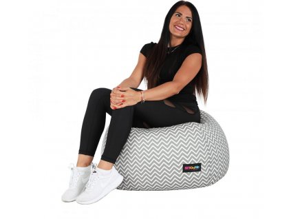 gomby sivobiela modelka 04