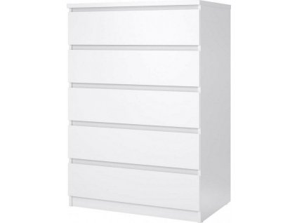 Komoda SIMPLICITY 231, bílý lesk