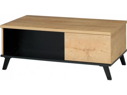 Konferenční stolek Jocker R8 dub lefkas/černá
