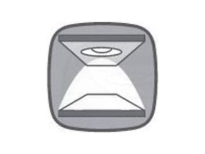 ZELE REG1W3D osvětlení