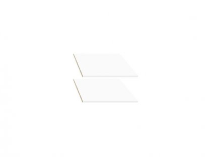 NEPO PLUS police 2 k SZF3D2S bílá ( 2 ks v balení )   / 1BAL /