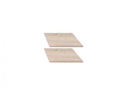 NEPO PLUS police 2 k SZF3D2S dub sonoma ( 2 ks v balení )   / 1BAL /