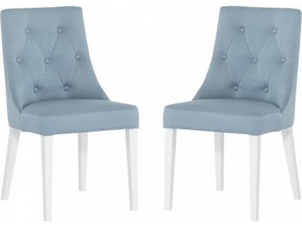 Designová jídelní židle MEDE, Carabu výběr barev, (2ks) (Barva szy-dub-antický, Potah carabu 08)