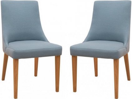 Designová jídelní židle FARINI, Novel výběr barev, (2ks) (Barva szy-dub-antický, Potah novel 02)