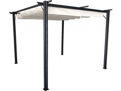 Pergola s posuvnou střechou, hliník, PEPY BASIC