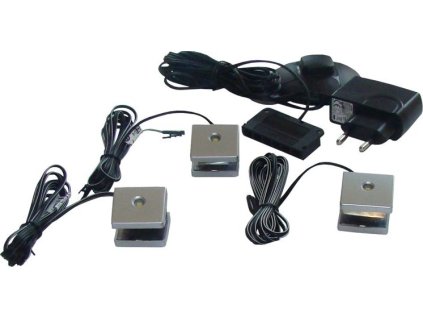 OSVĚTLENÍ - 3X LED KLIP OČKO do Laki 10,12  - bílé led neutrální - 3-L-BN-3-0000-01 (SZ) (K150-Z)