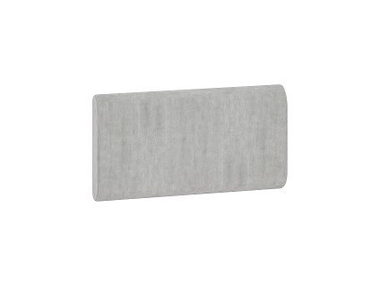 DIVO polštář na čelo postele Zag 05-001, látka šedá (ML) (DROPZAG05-001/1BALÍK)***