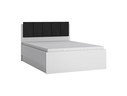 CANTUS (LYOZ02) -POSTEL VČETNĚ ROŠTU A ÚP š. 140 lamino bílá/ bílá lesk  (W) (4BALÍKY)(K150-E)