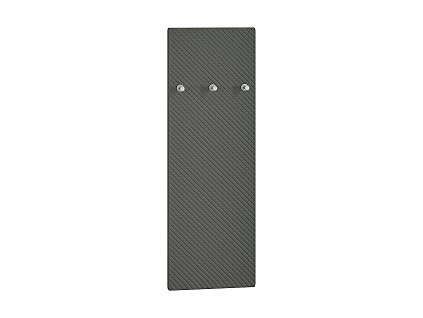 HATTERIA 07- věšák nástěnný,ECCO KŮŽE tm.šedá (ML) (Hyga07=1BALÍK) (K150)