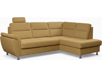 Sedací souprava CALYMNO LUX 2F-UP + záhlavník (AKCE) (Varianta Savana 05, Orientace levá)