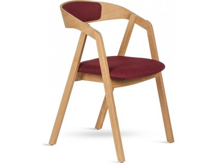 Křesílko GURU /2 dub (Odstín dub, Sedák lux 23 černá)