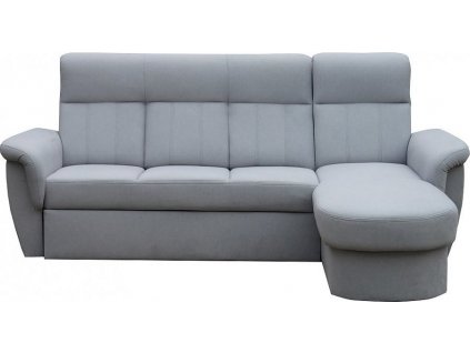 MODENA 3R+OtomansÚP - sedací souprava CASTEL 82 světle šedá - kolekce "E" (K250)