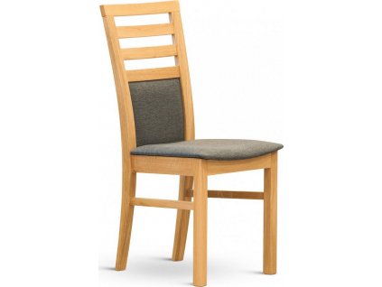 Židle BART dub (Odstín dub, Sedák boss 5 marrone)