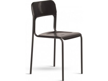 Židle ASCONA stohovatelná (Odstín černá)