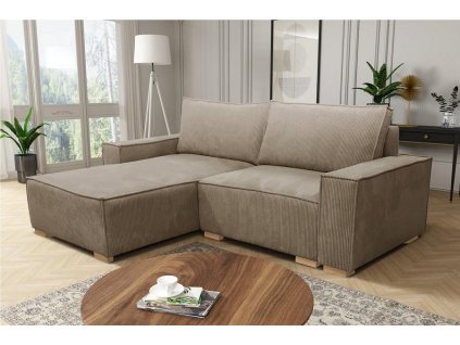 Sedací souprava Rija UNI světle hnědá