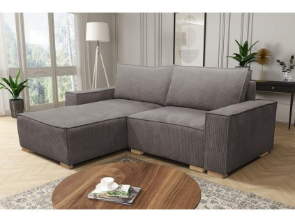 Sedací souprava Rija UNI tmavě šedá