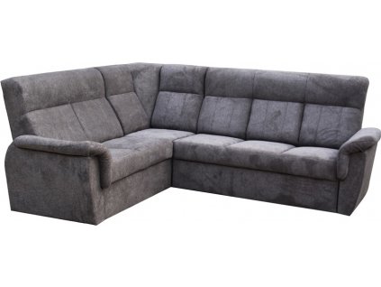 MODENA MINI PRAVÁ - sed. souprava  Aragon 97 GRAFITOVÁ (FE) - kolekce "E" (K250-S) NOVÁ LÁTKA