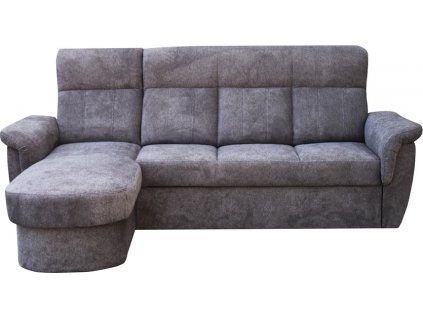 MODENA OtomansÚP+3R - sedací souprava ARAGON 97-GRAFITOVÁ- kolekce "E" (K250)NOVÁ AKČNÍ LÁTKA