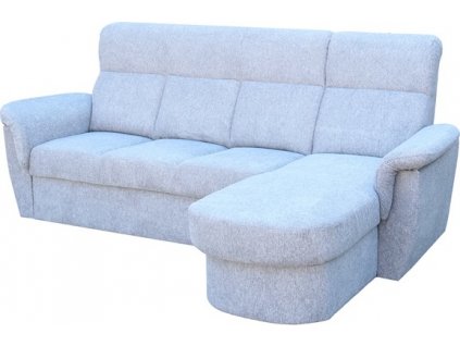 MODENA 3R+OtomansÚP - sedací souprava ARAGON 90 ŠEDÁ- kolekce "E" (K250)NOVÁ AKČNÍ LÁTKA