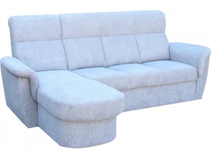 MODENA OtomansÚP+3R - sedací souprava ARAGON 90 ŠEDÁ- kolekce "E" (K250)NOVÁ AKČNÍ LÁTKA