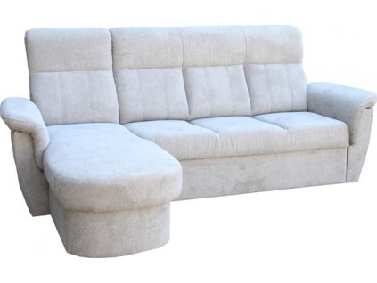 MODENA OtomansÚP+3R - sedací souprava ARAGON 83 SVĚTLE ŠEDÁ- kolekce "E" (K250)NOVÁ AKČNÍ LÁTKA