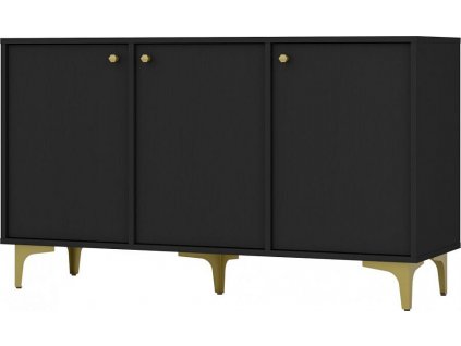 Komoda Tomila 813/1 černý grafit