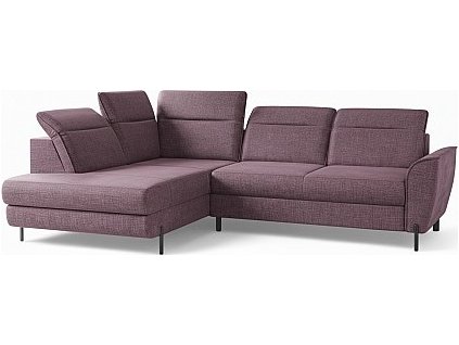 Sedací souprava VERSO UP-2F (Orientace levá, Varianta Loft 17 starorůžová)