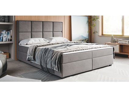 Postel FLORENCE 180 cm, s matracemi, s roštem a s úložným prostorem (Varianta Element 3)